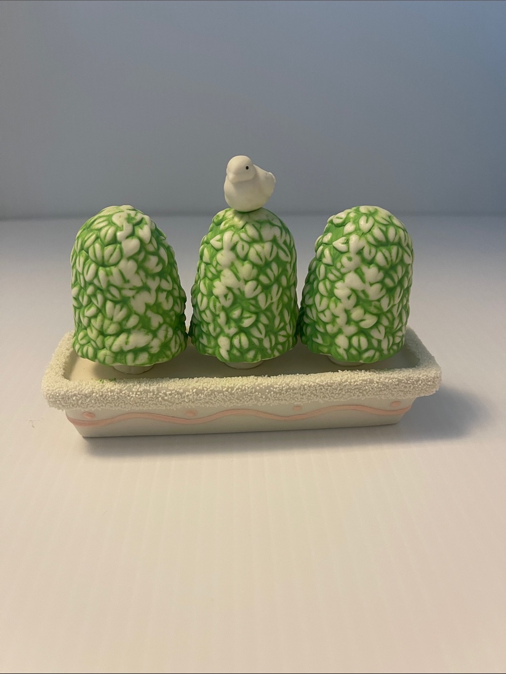 Snowbunnies Shrubs in a Tub by Department 56